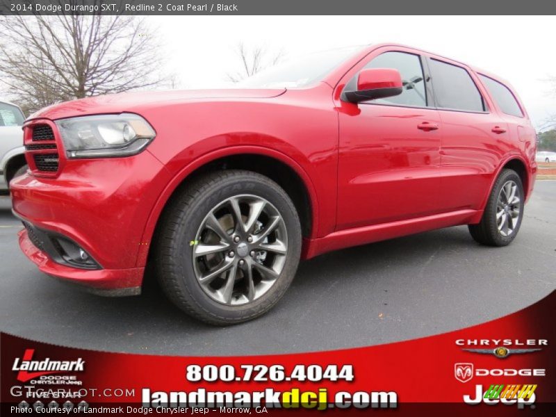 Redline 2 Coat Pearl / Black 2014 Dodge Durango SXT