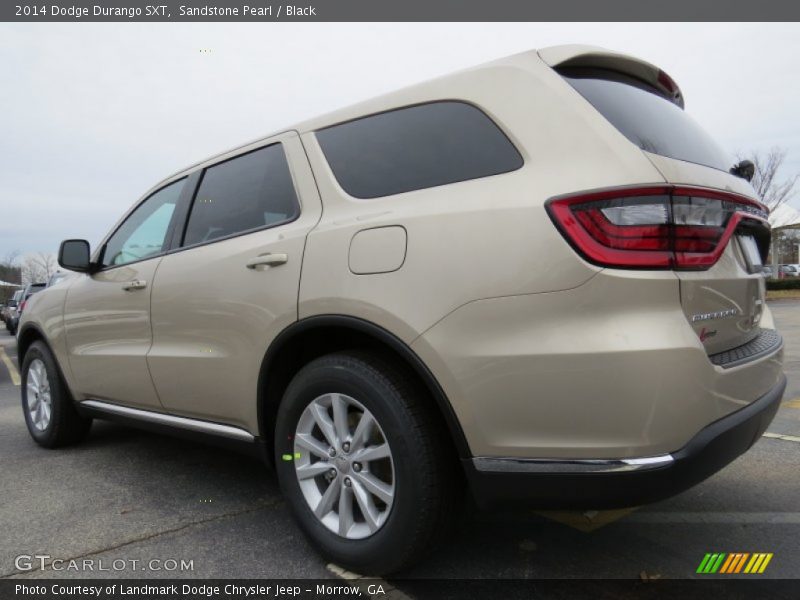 Sandstone Pearl / Black 2014 Dodge Durango SXT