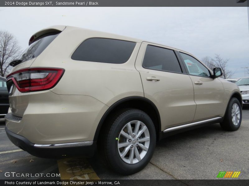 Sandstone Pearl / Black 2014 Dodge Durango SXT