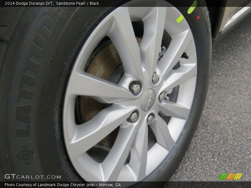 Sandstone Pearl / Black 2014 Dodge Durango SXT