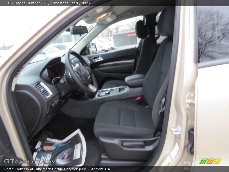 Sandstone Pearl / Black 2014 Dodge Durango SXT