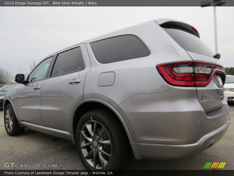 Billet Silver Metallic / Black 2014 Dodge Durango SXT