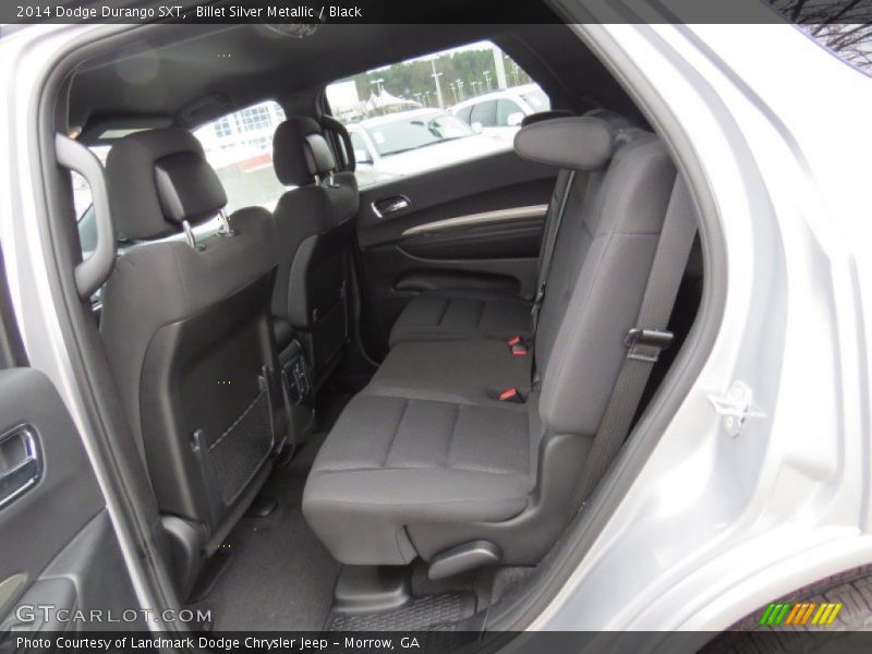 Billet Silver Metallic / Black 2014 Dodge Durango SXT
