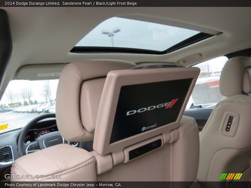 Sandstone Pearl / Black/Light Frost Beige 2014 Dodge Durango Limited