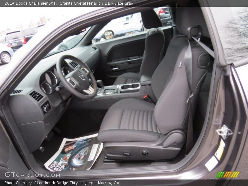 Granite Crystal Metallic / Dark Slate Gray 2014 Dodge Challenger SXT