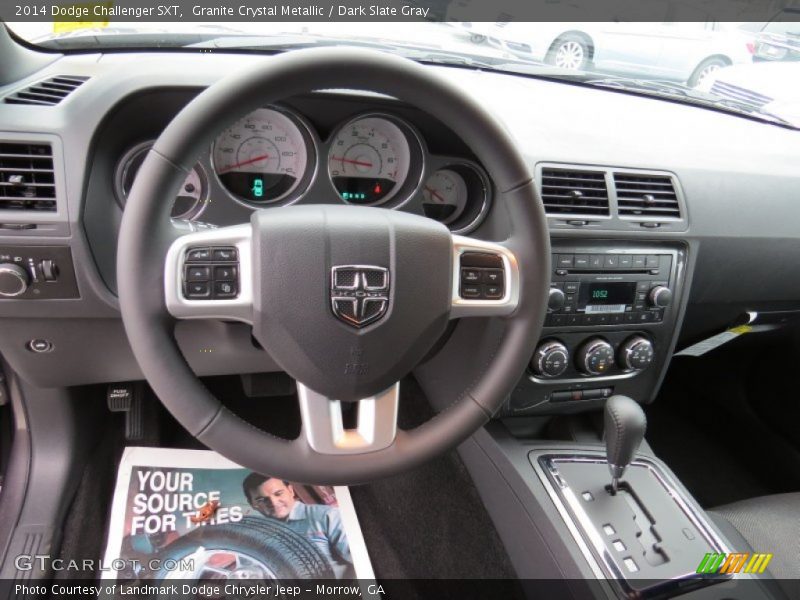 Granite Crystal Metallic / Dark Slate Gray 2014 Dodge Challenger SXT