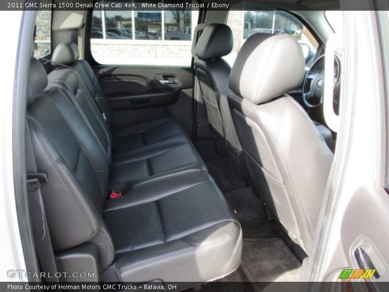 White Diamond Tricoat / Ebony 2011 GMC Sierra 1500 Denali Crew Cab 4x4
