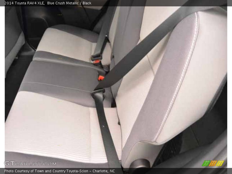 Blue Crush Metallic / Black 2014 Toyota RAV4 XLE