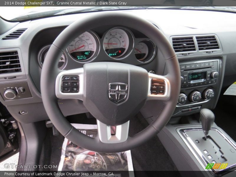 Granite Crystal Metallic / Dark Slate Gray 2014 Dodge Challenger SXT