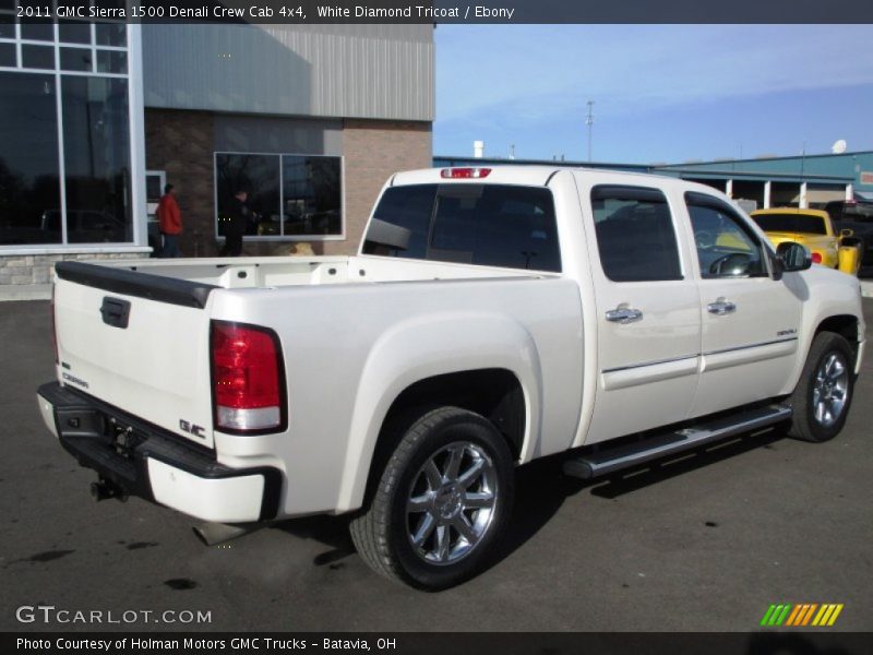 White Diamond Tricoat / Ebony 2011 GMC Sierra 1500 Denali Crew Cab 4x4