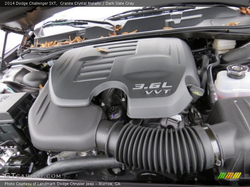 Granite Crystal Metallic / Dark Slate Gray 2014 Dodge Challenger SXT