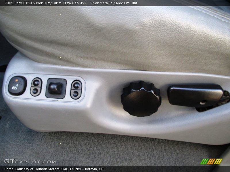 Silver Metallic / Medium Flint 2005 Ford F350 Super Duty Lariat Crew Cab 4x4