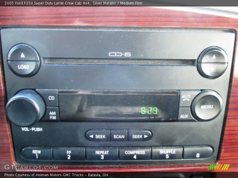 Silver Metallic / Medium Flint 2005 Ford F350 Super Duty Lariat Crew Cab 4x4