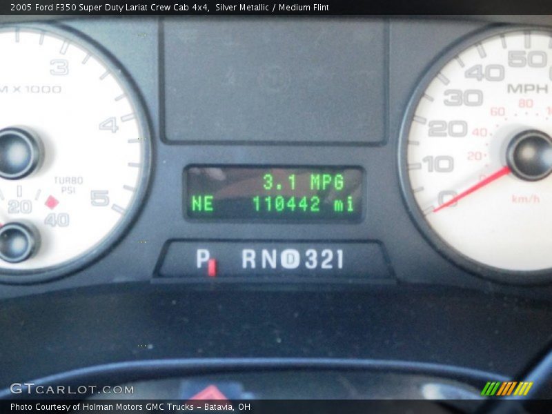 Silver Metallic / Medium Flint 2005 Ford F350 Super Duty Lariat Crew Cab 4x4