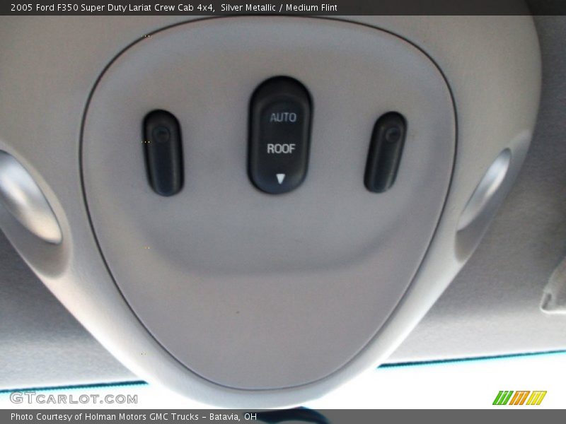 Silver Metallic / Medium Flint 2005 Ford F350 Super Duty Lariat Crew Cab 4x4