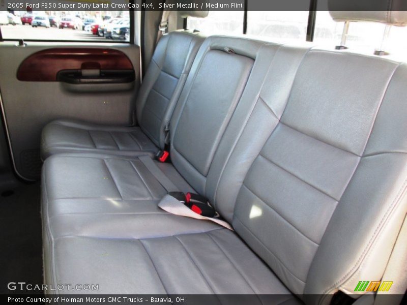 Silver Metallic / Medium Flint 2005 Ford F350 Super Duty Lariat Crew Cab 4x4