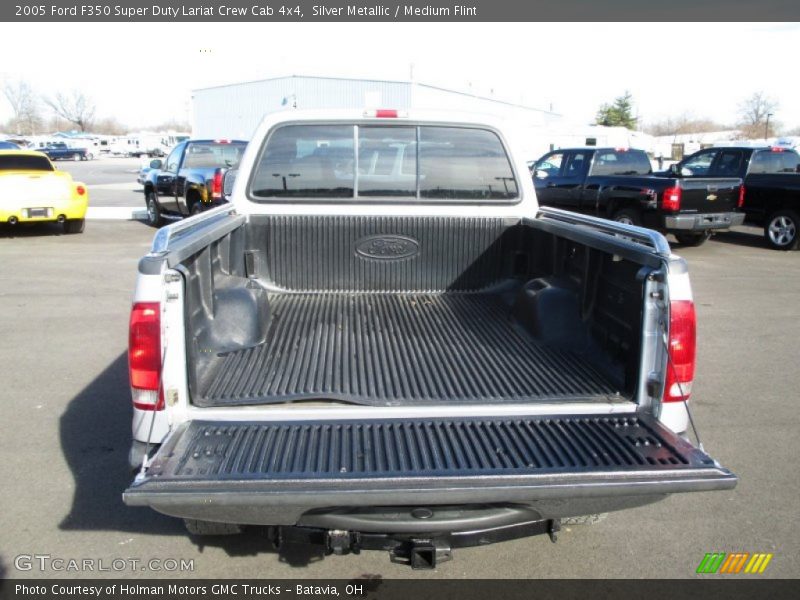 Silver Metallic / Medium Flint 2005 Ford F350 Super Duty Lariat Crew Cab 4x4