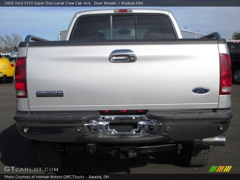 Silver Metallic / Medium Flint 2005 Ford F350 Super Duty Lariat Crew Cab 4x4
