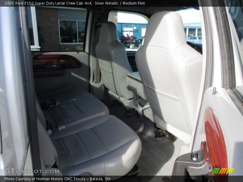Silver Metallic / Medium Flint 2005 Ford F350 Super Duty Lariat Crew Cab 4x4