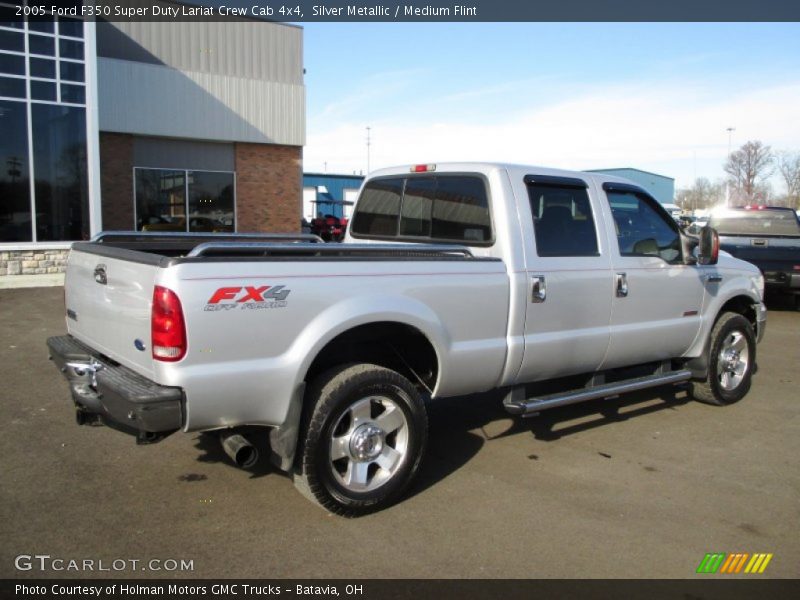  2005 F350 Super Duty Lariat Crew Cab 4x4 Silver Metallic