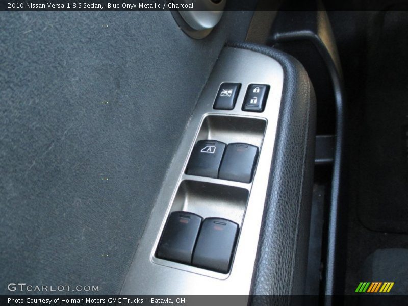 Blue Onyx Metallic / Charcoal 2010 Nissan Versa 1.8 S Sedan