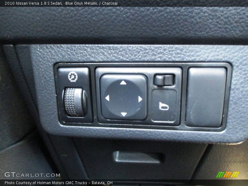 Blue Onyx Metallic / Charcoal 2010 Nissan Versa 1.8 S Sedan