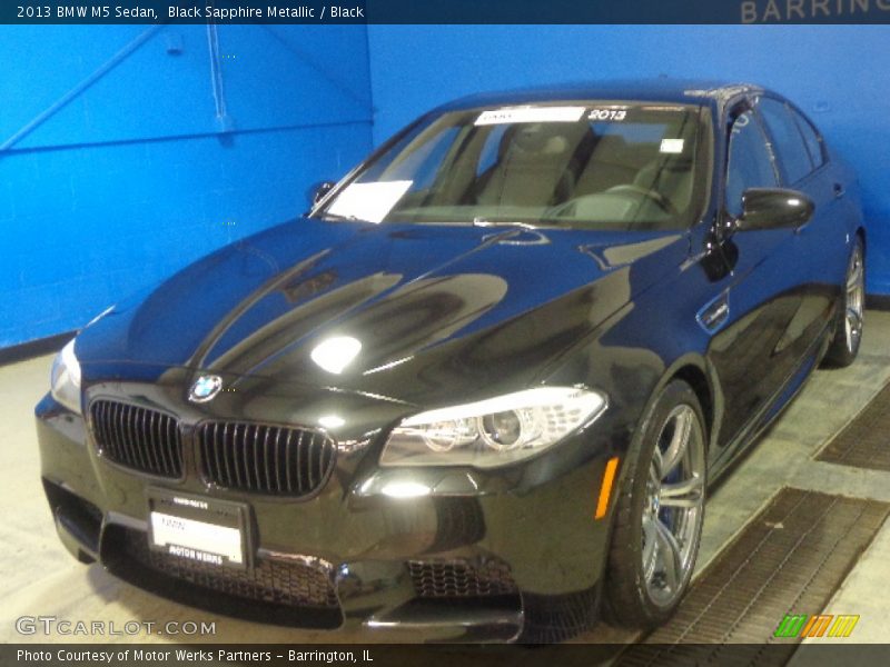 Black Sapphire Metallic / Black 2013 BMW M5 Sedan