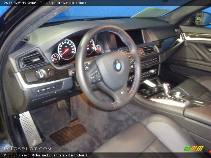 Black Sapphire Metallic / Black 2013 BMW M5 Sedan