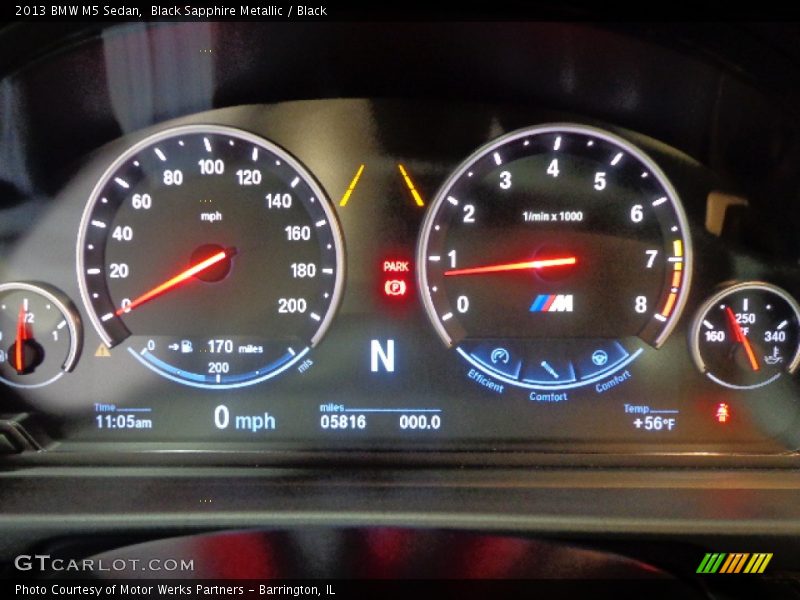 Black Sapphire Metallic / Black 2013 BMW M5 Sedan