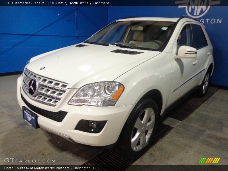Arctic White / Cashmere 2011 Mercedes-Benz ML 350 4Matic