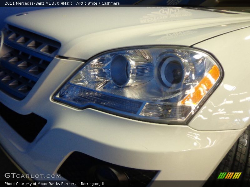 Arctic White / Cashmere 2011 Mercedes-Benz ML 350 4Matic