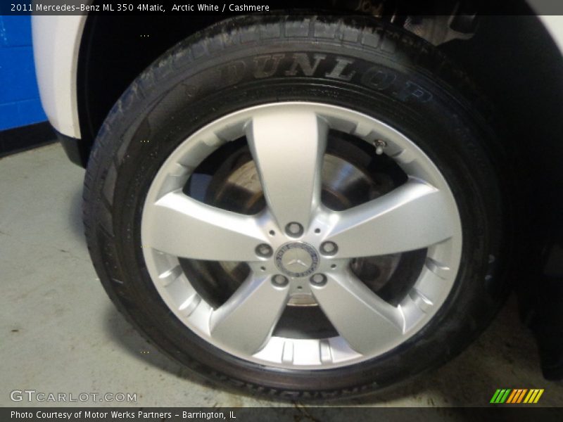 Arctic White / Cashmere 2011 Mercedes-Benz ML 350 4Matic