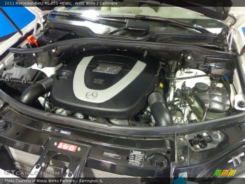 Arctic White / Cashmere 2011 Mercedes-Benz ML 350 4Matic