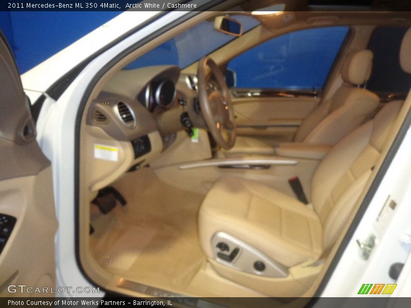 Arctic White / Cashmere 2011 Mercedes-Benz ML 350 4Matic