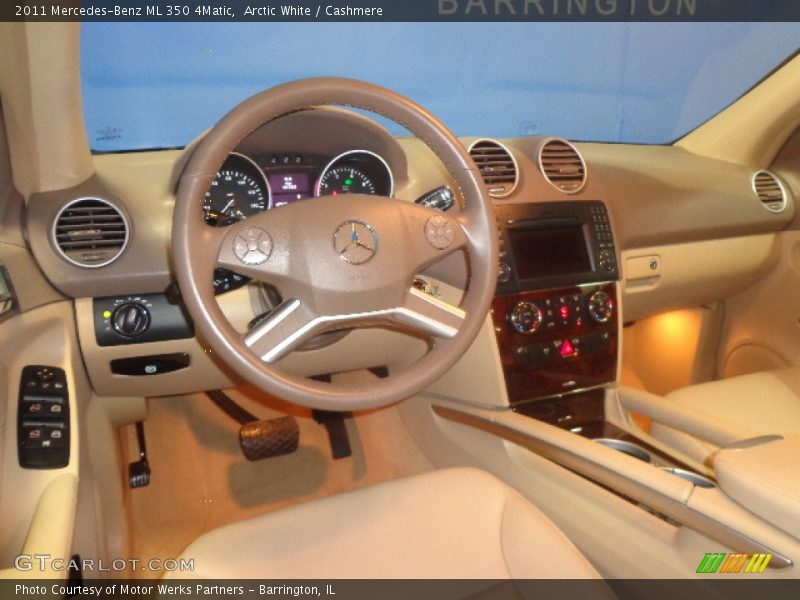 Arctic White / Cashmere 2011 Mercedes-Benz ML 350 4Matic