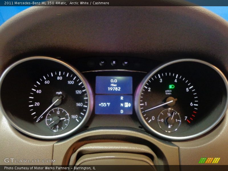 Arctic White / Cashmere 2011 Mercedes-Benz ML 350 4Matic