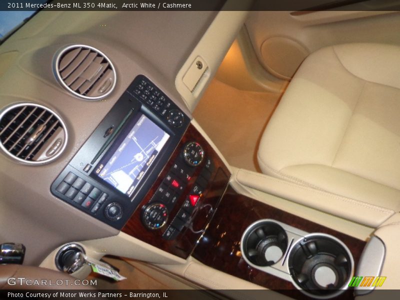 Arctic White / Cashmere 2011 Mercedes-Benz ML 350 4Matic