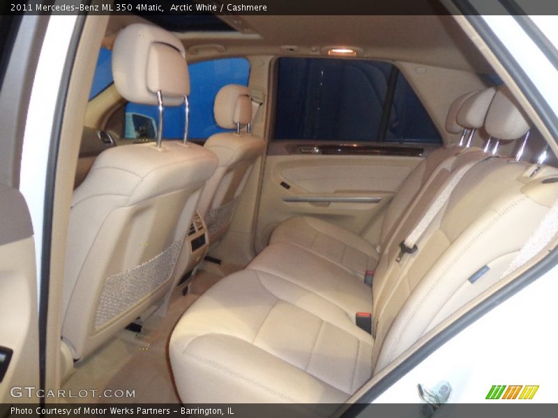 Arctic White / Cashmere 2011 Mercedes-Benz ML 350 4Matic