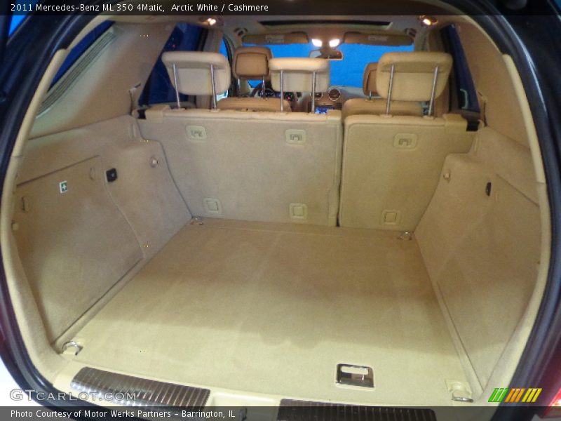 Arctic White / Cashmere 2011 Mercedes-Benz ML 350 4Matic