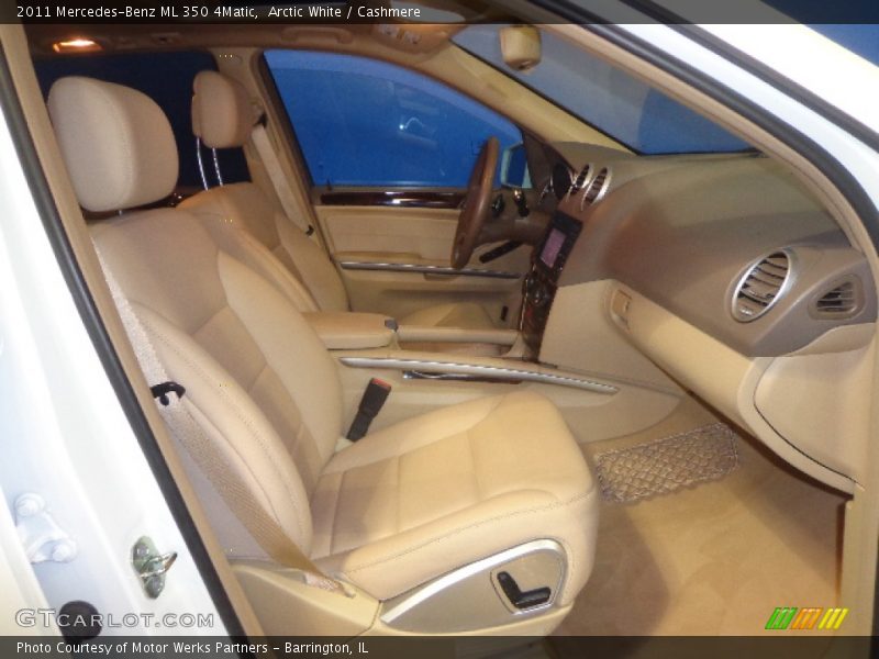 Arctic White / Cashmere 2011 Mercedes-Benz ML 350 4Matic