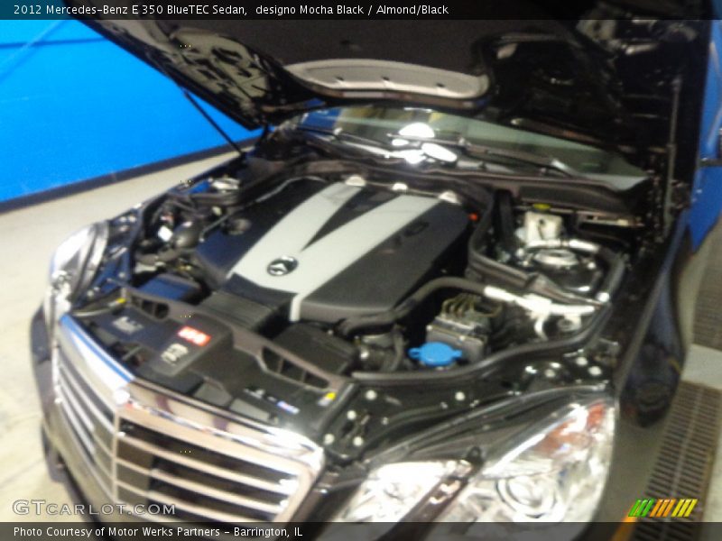 designo Mocha Black / Almond/Black 2012 Mercedes-Benz E 350 BlueTEC Sedan