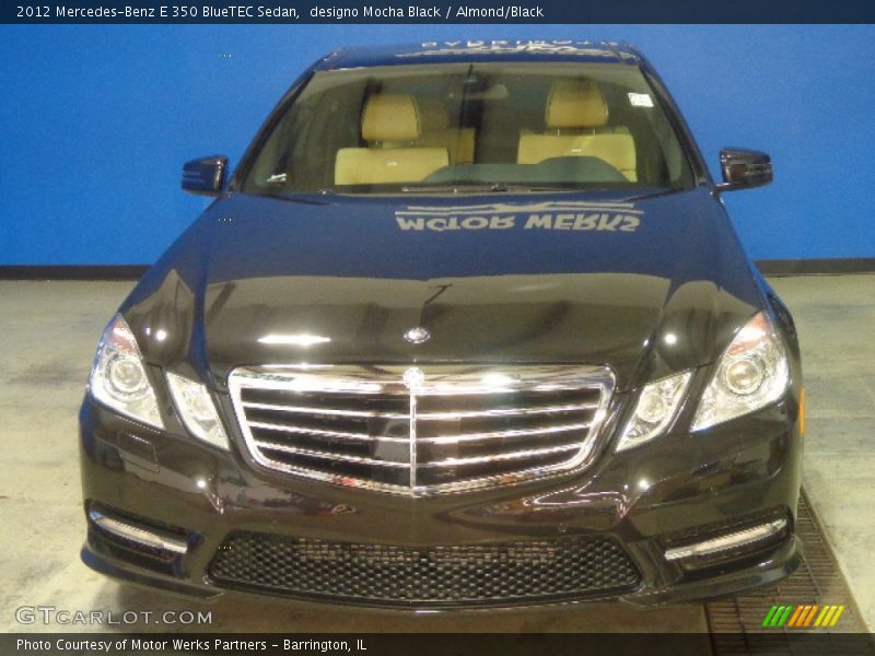 designo Mocha Black / Almond/Black 2012 Mercedes-Benz E 350 BlueTEC Sedan