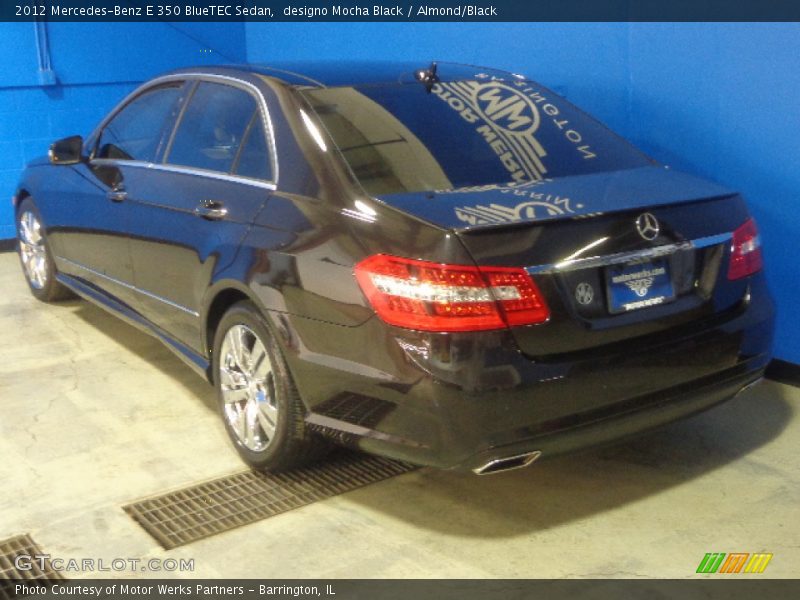 designo Mocha Black / Almond/Black 2012 Mercedes-Benz E 350 BlueTEC Sedan