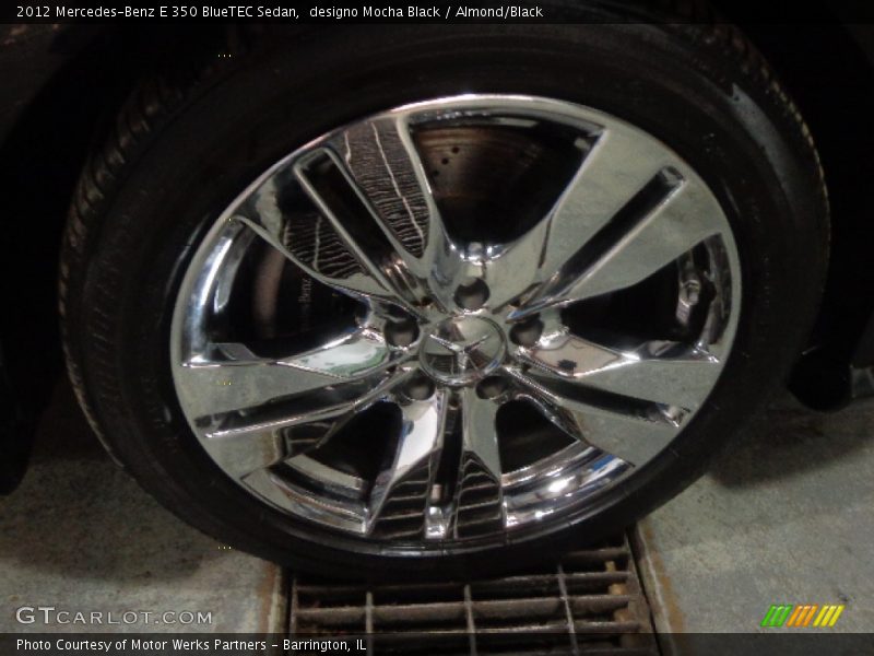 designo Mocha Black / Almond/Black 2012 Mercedes-Benz E 350 BlueTEC Sedan