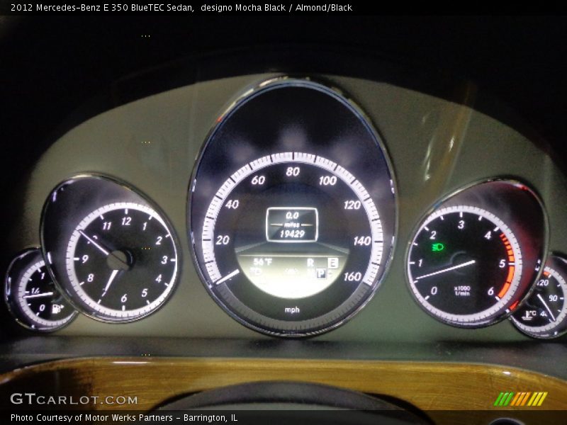 designo Mocha Black / Almond/Black 2012 Mercedes-Benz E 350 BlueTEC Sedan