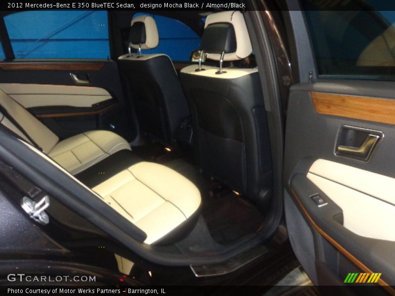 designo Mocha Black / Almond/Black 2012 Mercedes-Benz E 350 BlueTEC Sedan