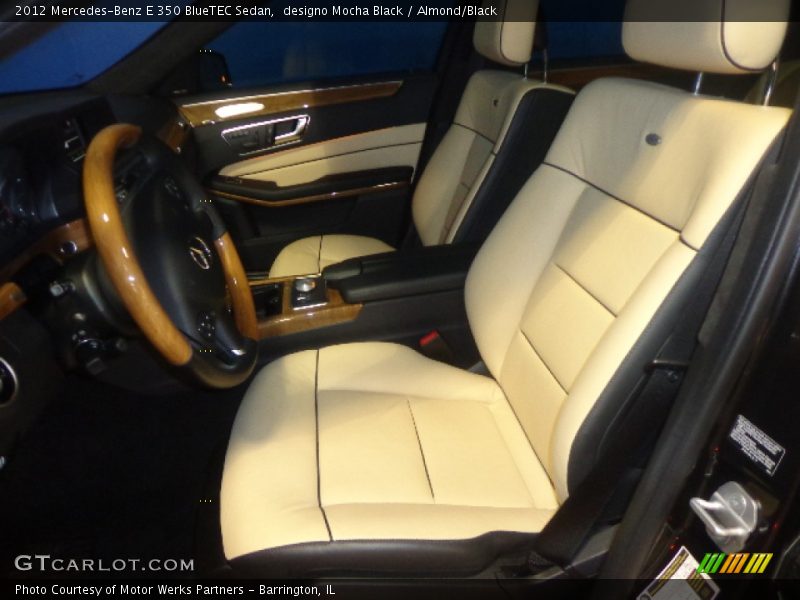 designo Mocha Black / Almond/Black 2012 Mercedes-Benz E 350 BlueTEC Sedan