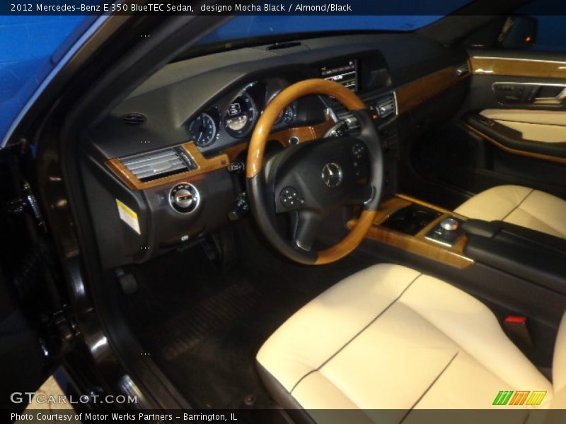 designo Mocha Black / Almond/Black 2012 Mercedes-Benz E 350 BlueTEC Sedan