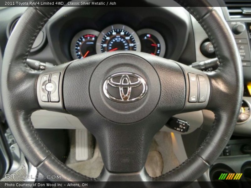 Classic Silver Metallic / Ash 2011 Toyota RAV4 Limited 4WD