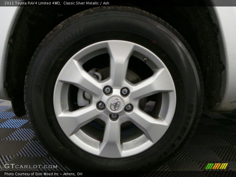 Classic Silver Metallic / Ash 2011 Toyota RAV4 Limited 4WD